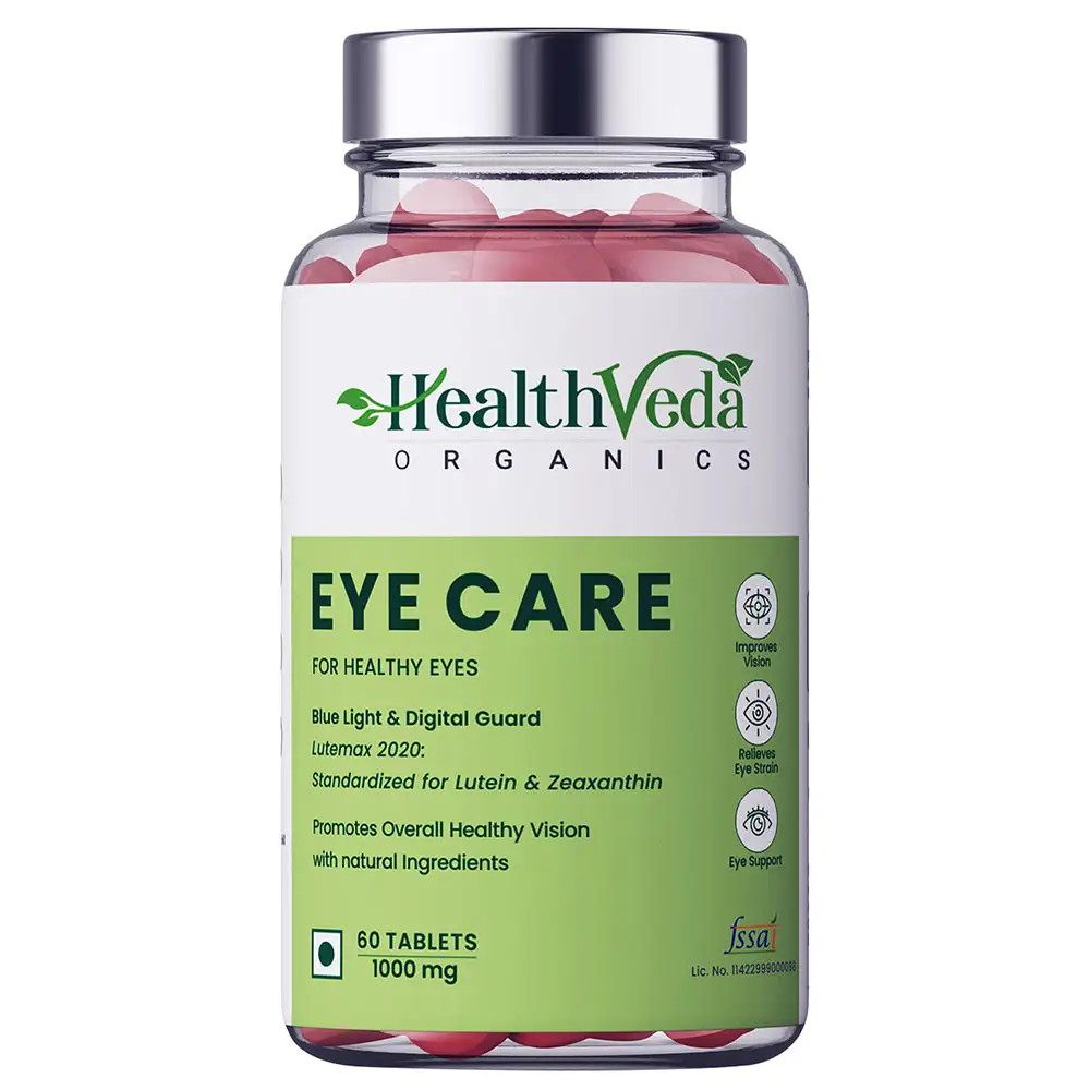 Health Veda Organics Plant Based Eye Care,  60 tablet(s)