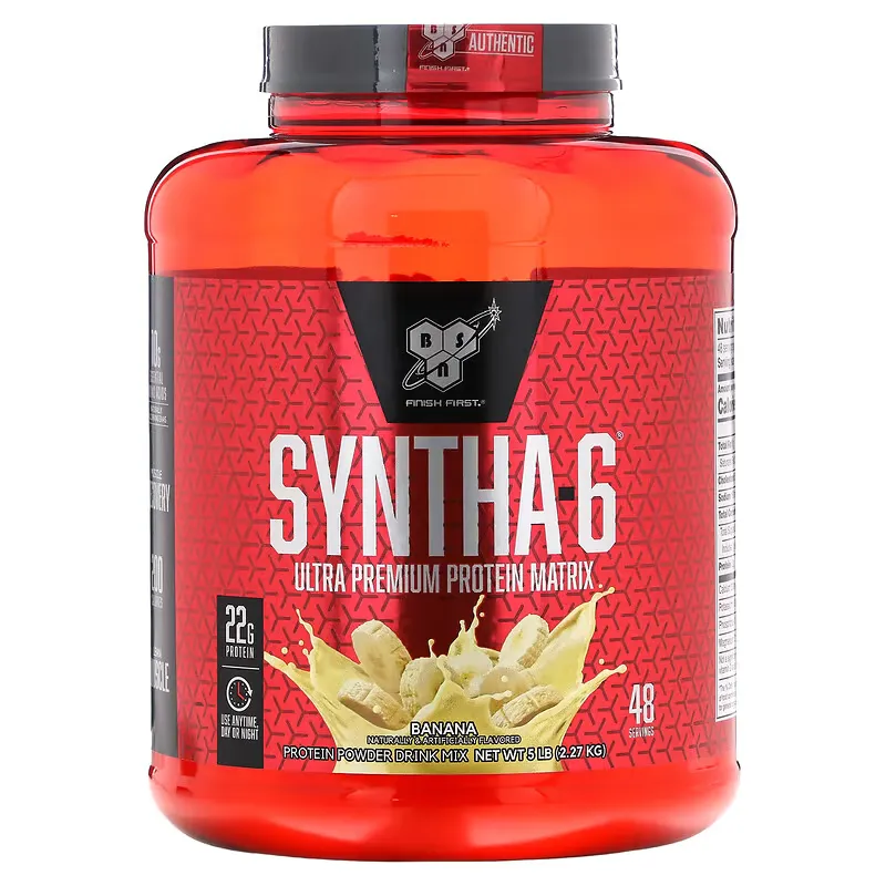 Syntha-6, Ultra Premium Protein Matrix, Banana, 5 lb (2.27 kg)