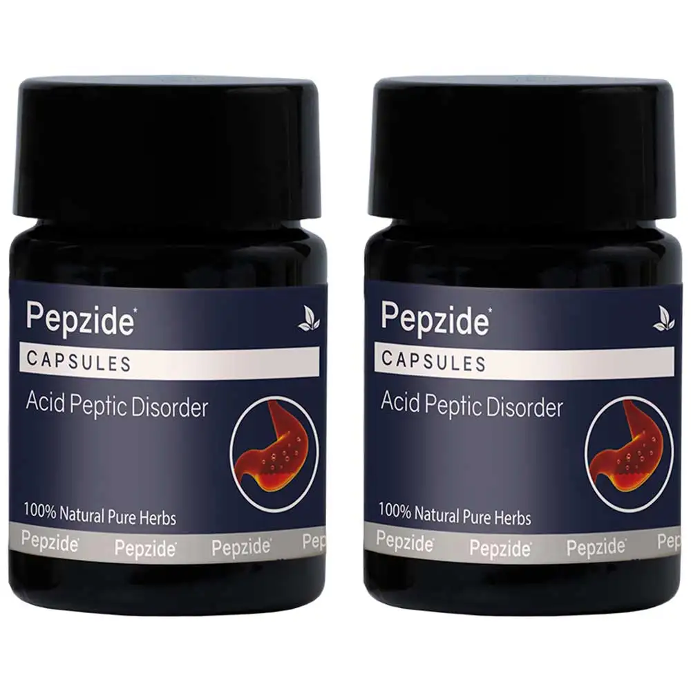 Pepzide Acid Peptic Disorder (Pack of 2),  10 capsules