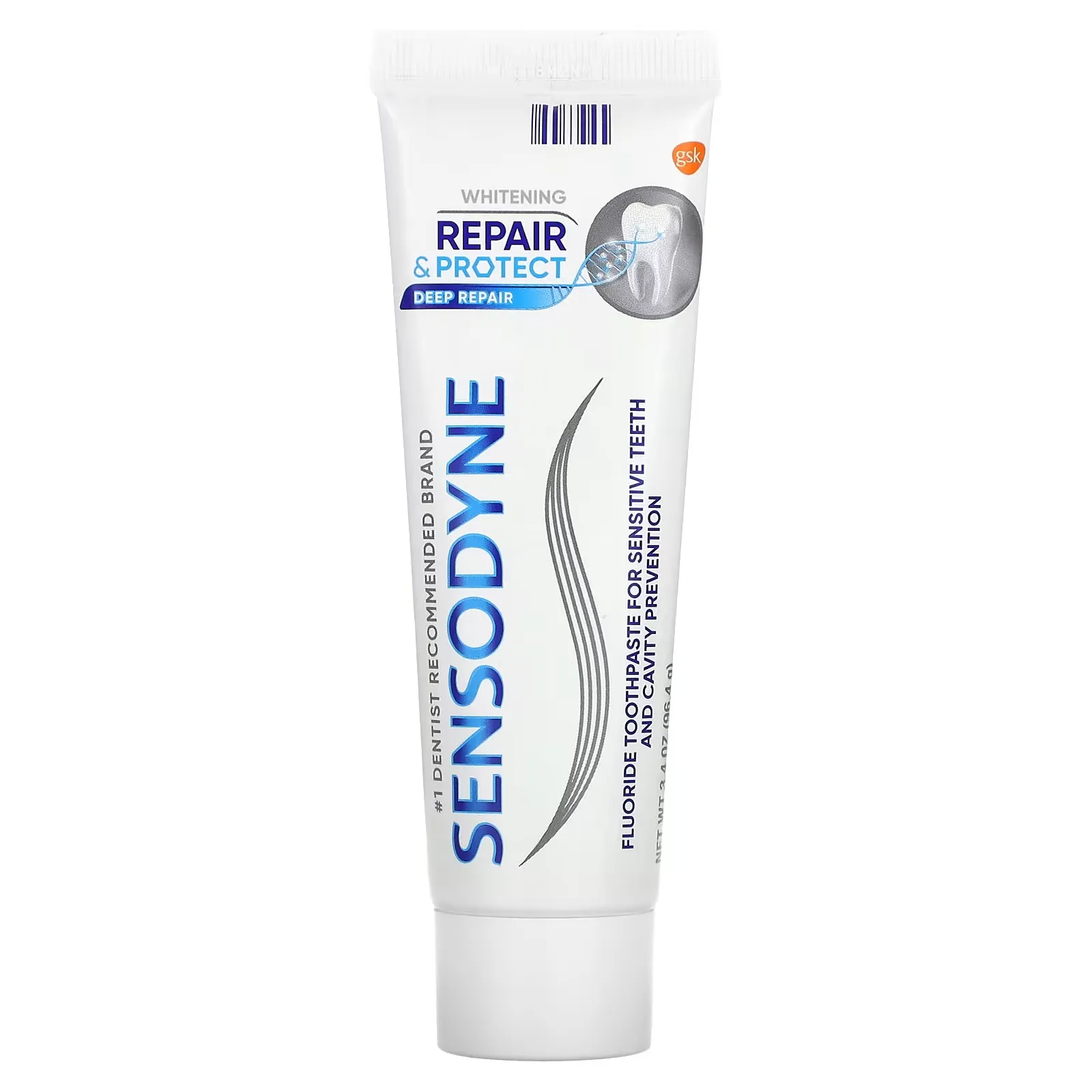 Repair & Protect Whitening Toothpaste with Fluoride, 3.4 oz (96.4 g)