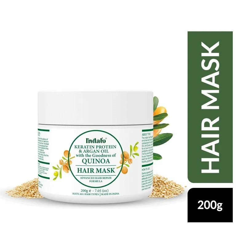 Indalo Quinoa Hair Mask With Keratin & Argan Oil