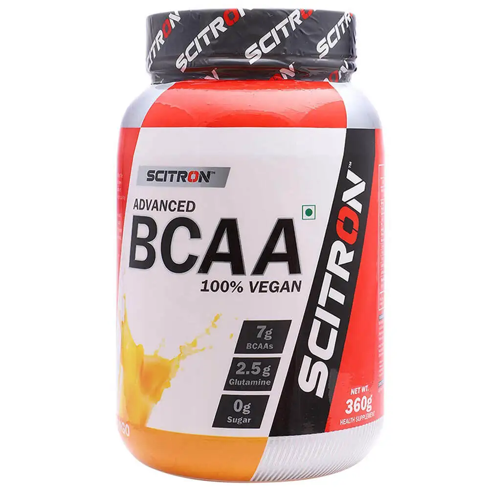 Scitron Advanced BCAA 100% Vegan,  0.79 lb  30 Servings  Mango