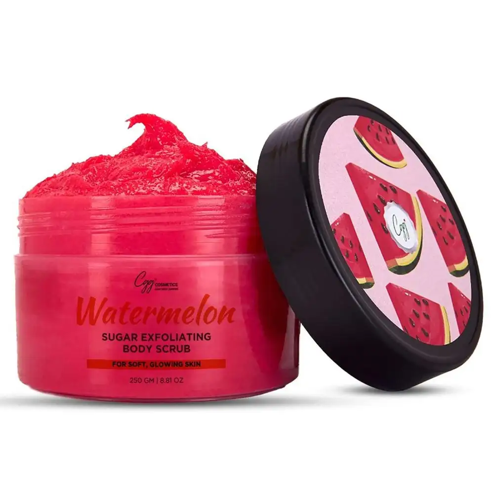 CGG Cosmetics Watermelon Sugar Exfoliating Body Scrub,  250 g  For Soft, Glowing Skin