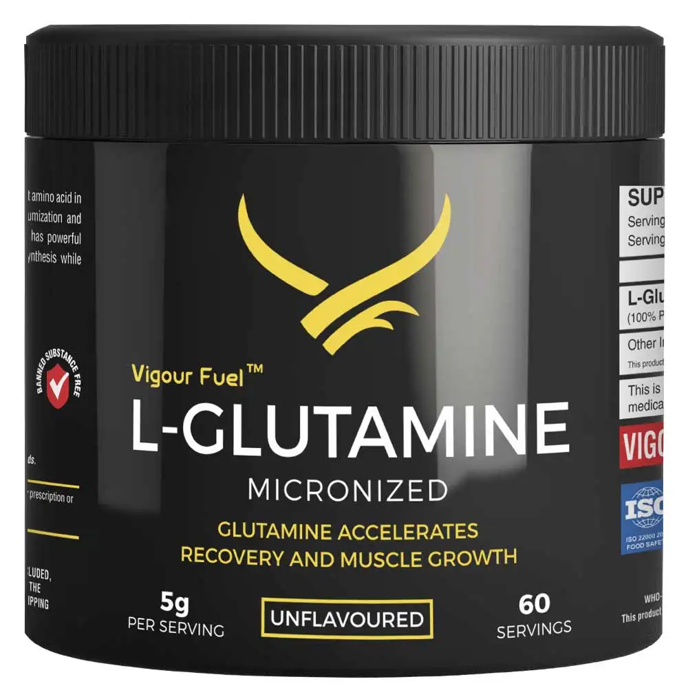 Vigour Fuel Glutamine Amino Acid,  0.67 lb  Unflavored