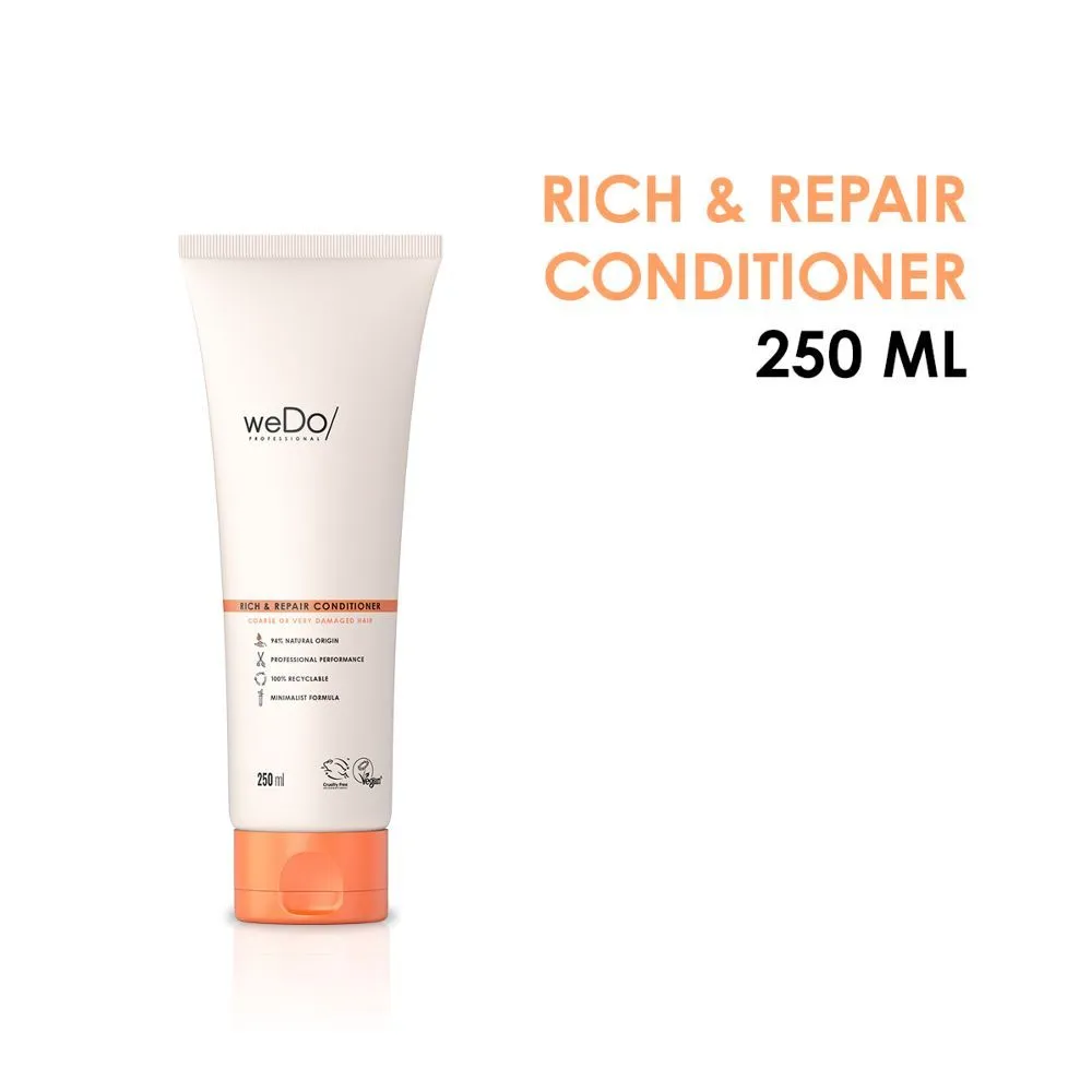 weDo Professional Rich & Repair Conditioner For Damaged Hair - Silicone Free & Eco Friendly