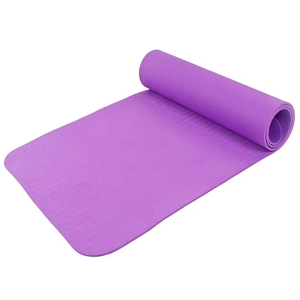 Strauss Premium PE Eco Friendly Gym Exercise Yoga Mat,  Purple  6 mm