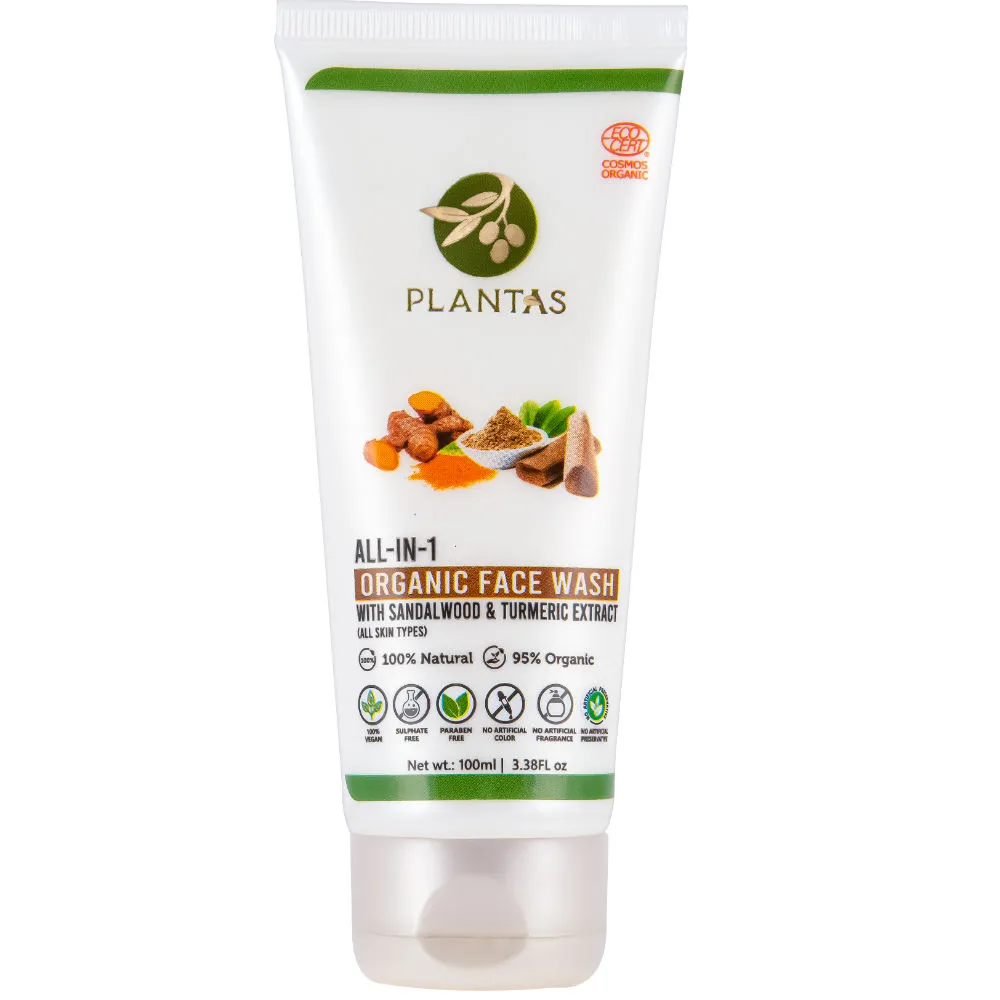 PLANTAS All In 1 Organic Face Wash