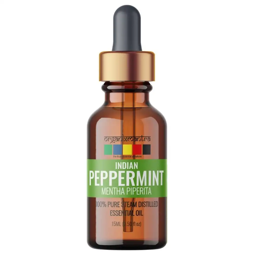 Organix Mantra Essential Oil,  15 ml  Indian Peppermint