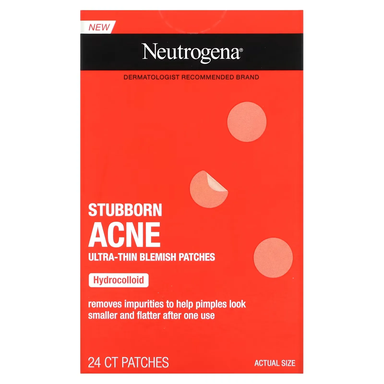 Stubborn Acne Ultra-Thin Blemish Patches , 24 Count