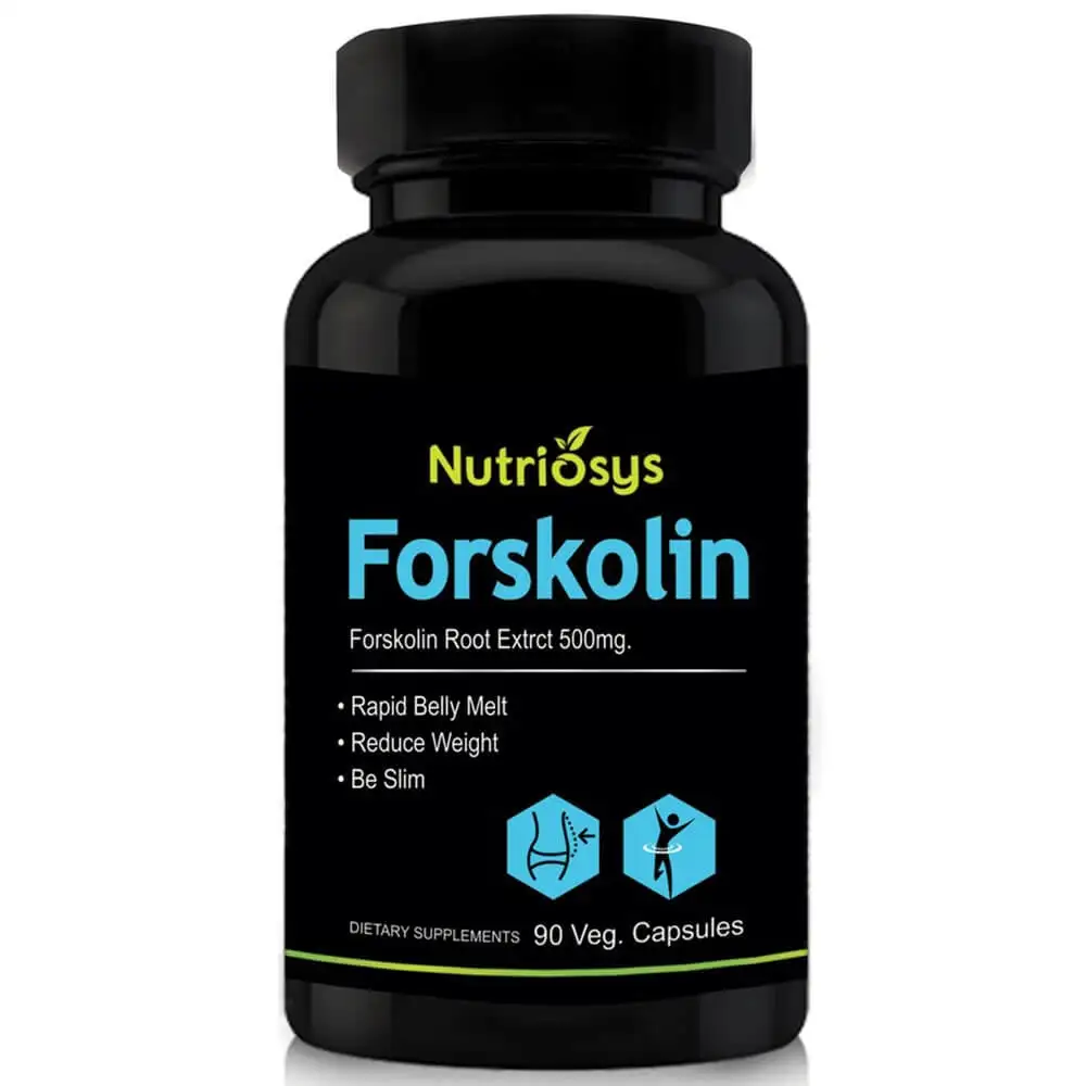 Nutriosys Forskolin (500 mg),  90 capsules  Unflavoured