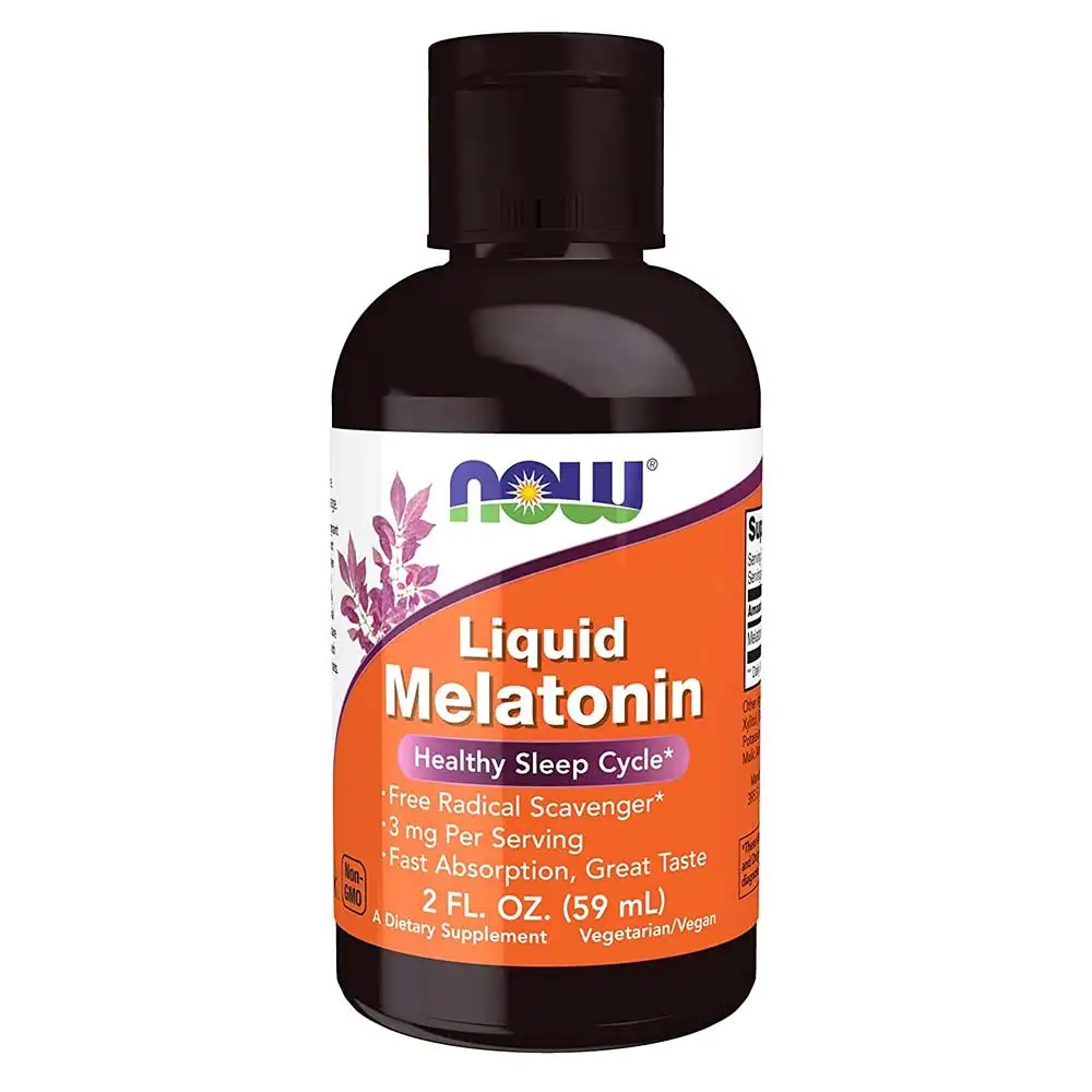 Now Liquid Melatonin,  59 ml  Unflavoured