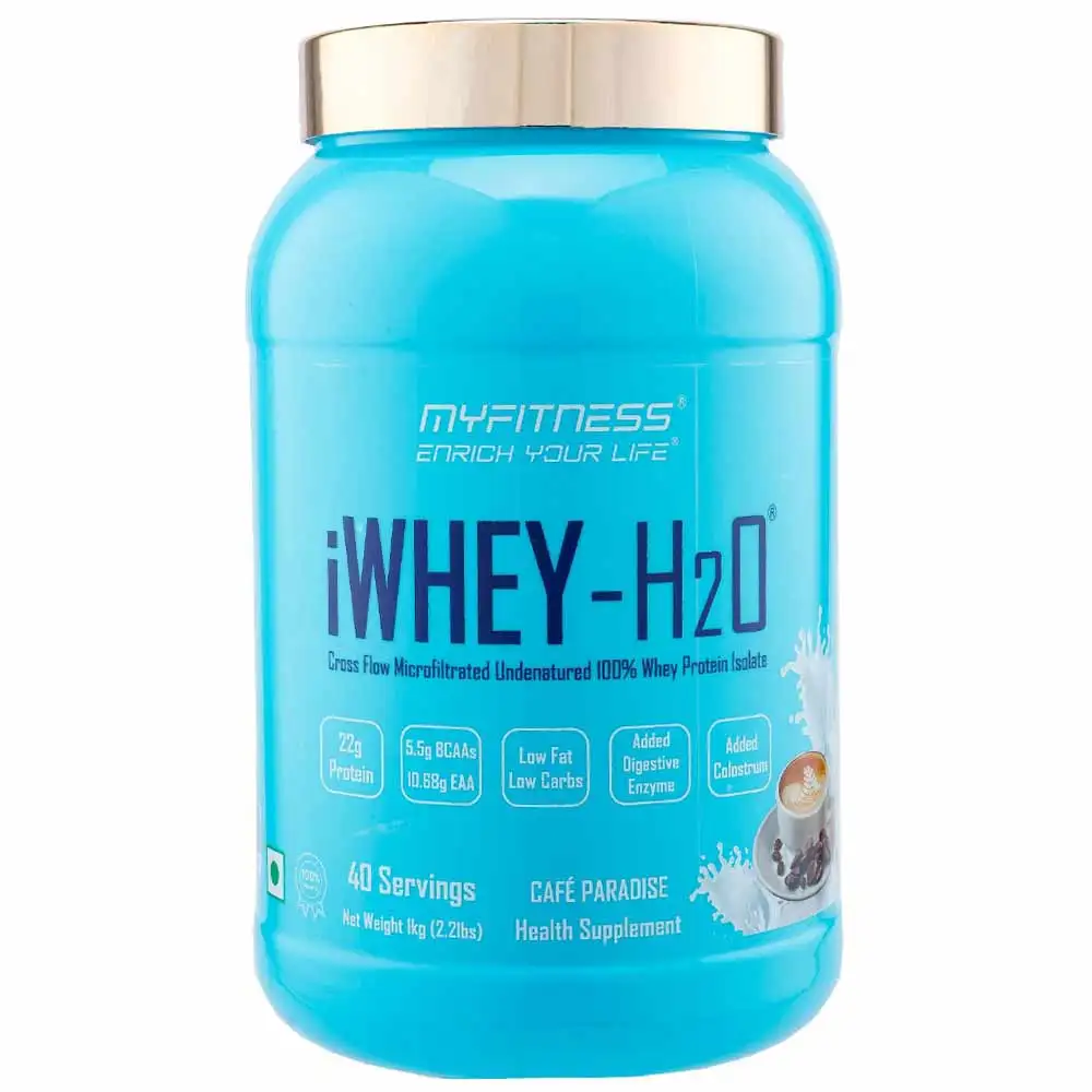 Myfitness iWHEY- H2O,  2.2 lb  Cafe Paradise