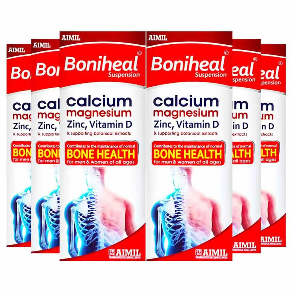 Aimil Boniheal Suspension (Pack of 6),  200 ml