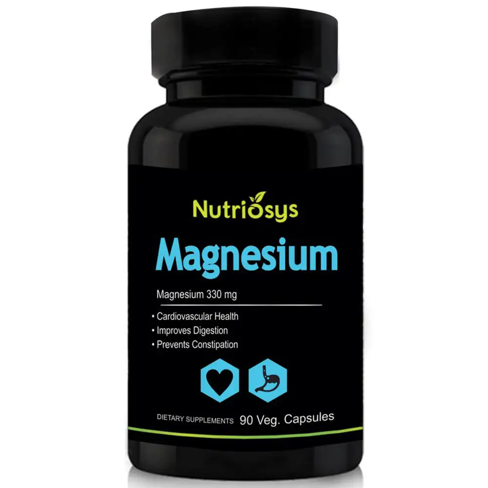 Nutriosys Magnesium (330 mg),  Unflavoured  90 capsules