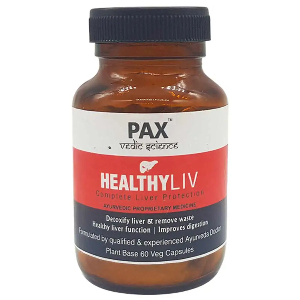 PAX Naturals Healthyliv Complete Liver Protection,  60 capsules