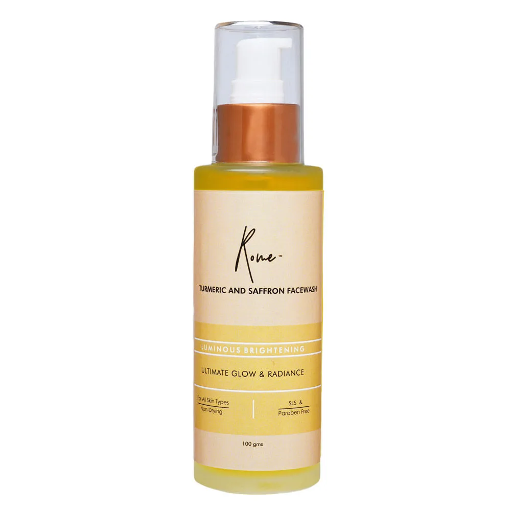 Rome Turmeric And Saffron Face Wash