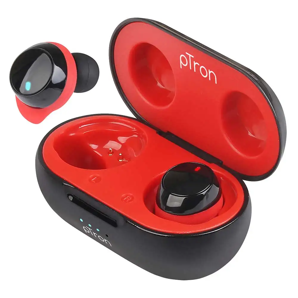 Ptron Basspods 581,  Black & Red