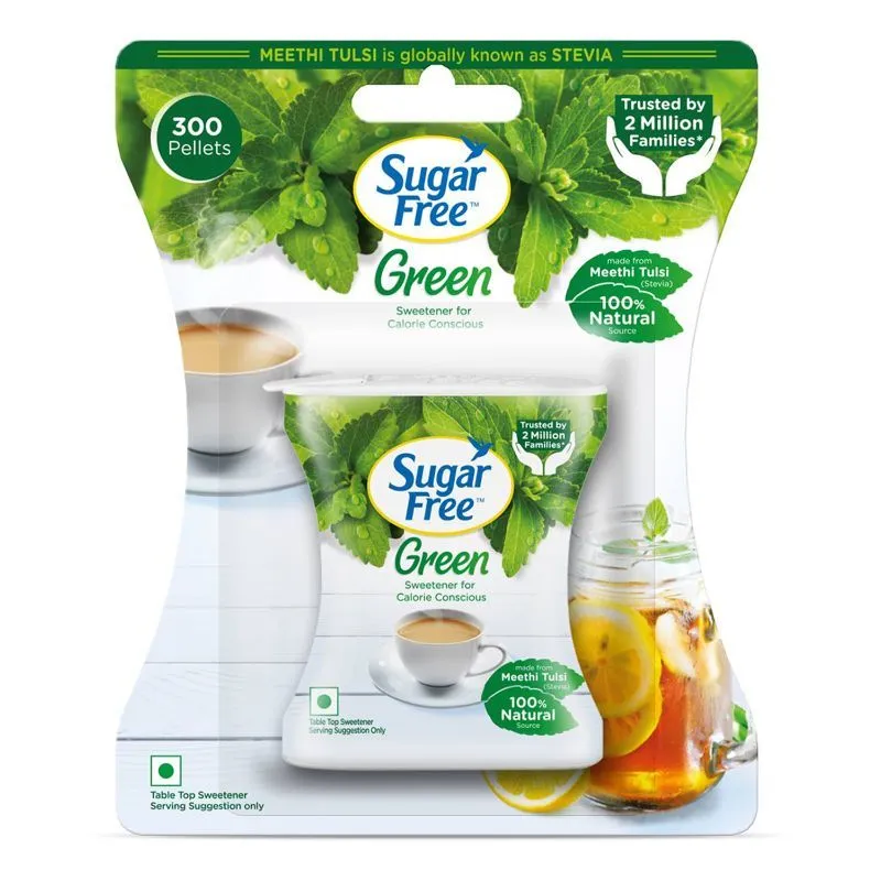 Sugarfree Green 100% Natural Made From Stevia