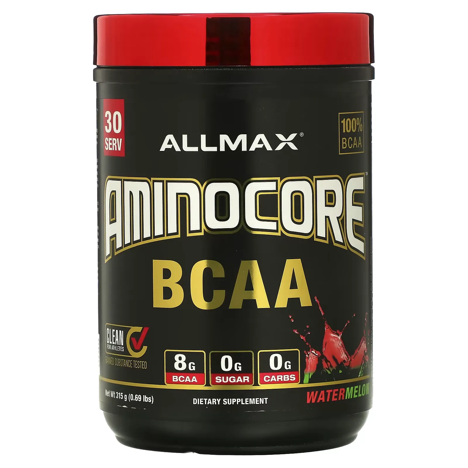 AMINOCORE BCAA, Watermelon, 0.69 lbs (315 g)