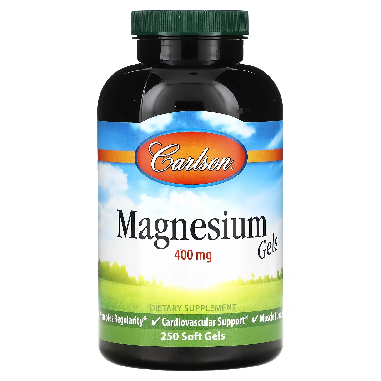 Magnesium Gels, 400 mg, 250 Soft Gels