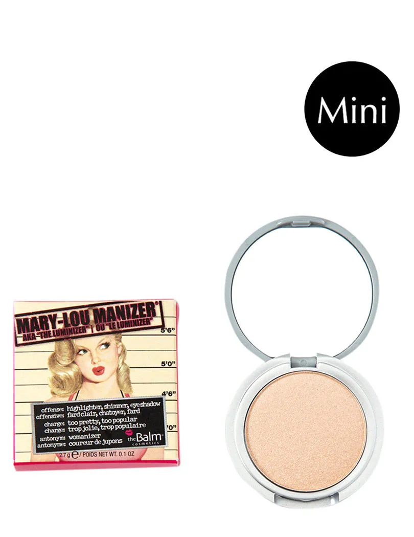 theBalm Mary-Lou Manizer Highlighter, Eyeshadow & Shimmer Travel Size