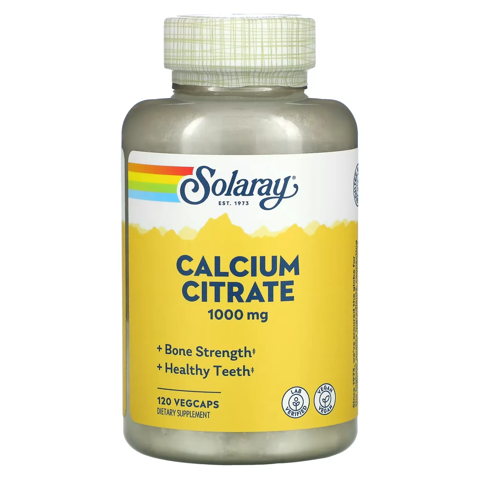 Calcium Citrate, 250 mg, 120 VegCaps