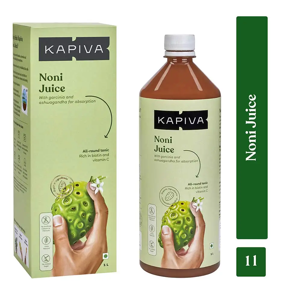 Kapiva Noni Juice (Al-Round Tonic),  Unflavoured  1 L