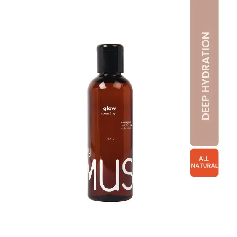 MyMuse Glow Arousing Sensual Massage Oil With Pure Mogra