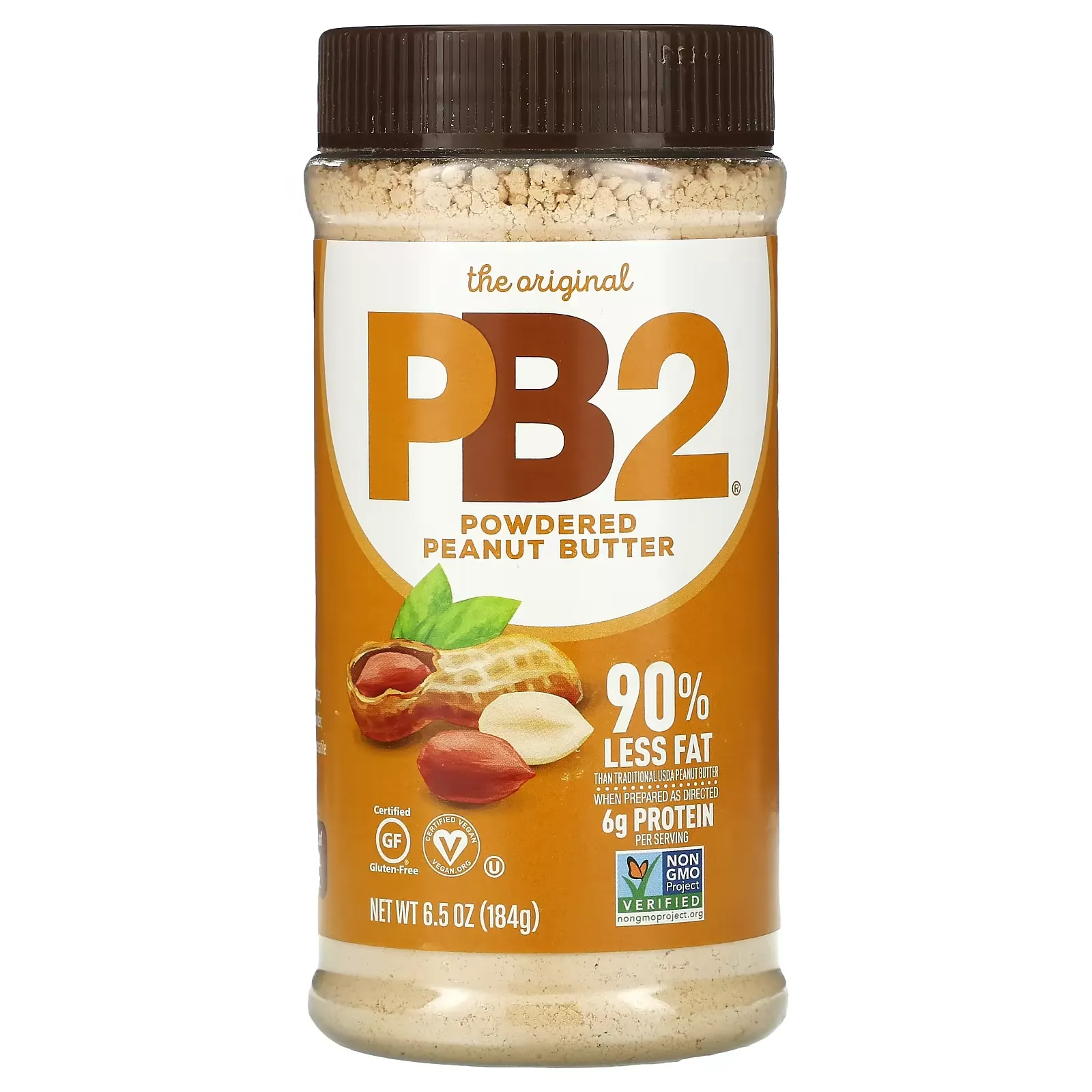 The Original PB2, Powdered Peanut Butter, 6.5 oz (184 g)