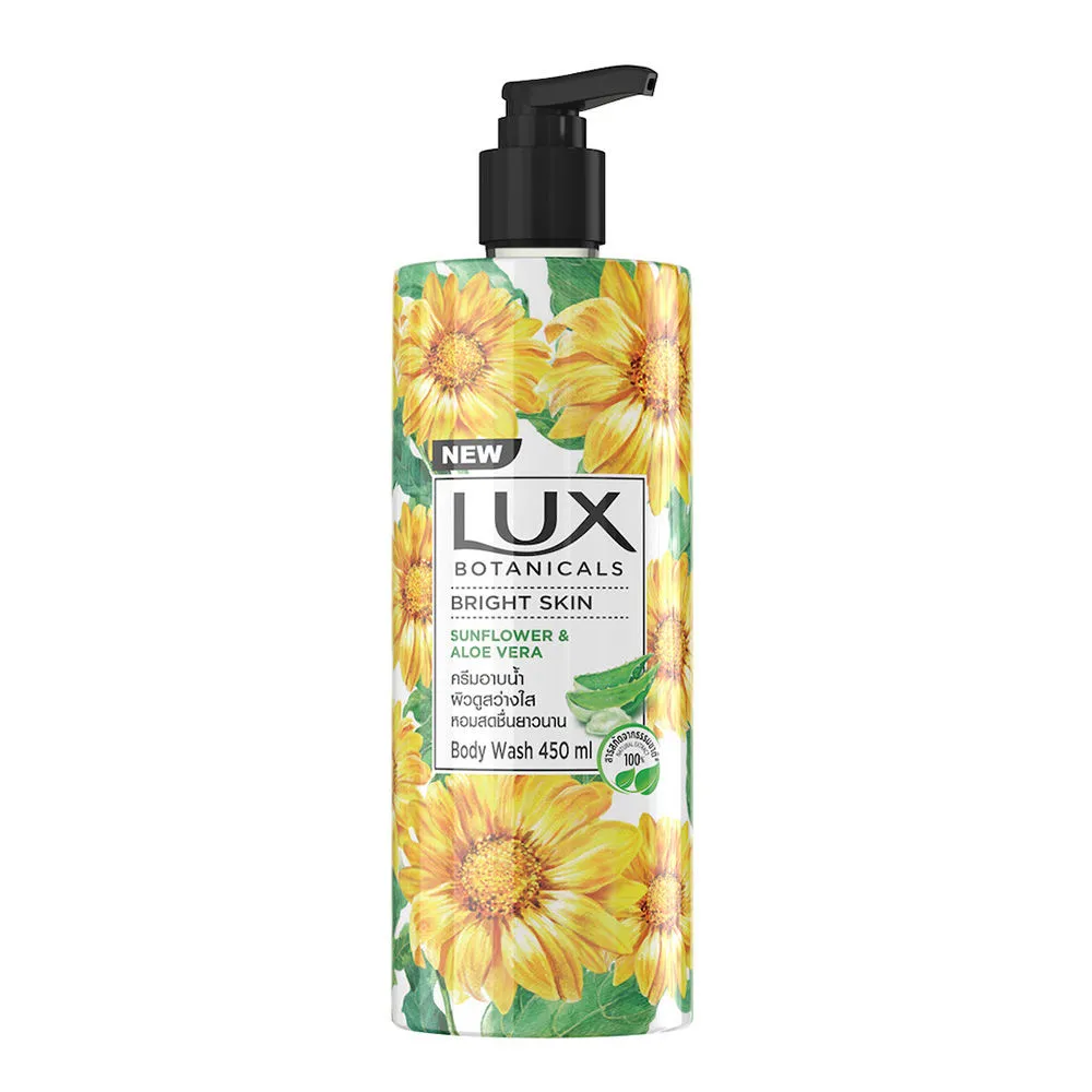 Lux Bright Skin Sunflower & Aloe Vera Body Wash