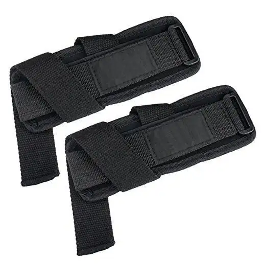 B Fit USA Heavy Weight Lifting Strap,  Black  Free Size