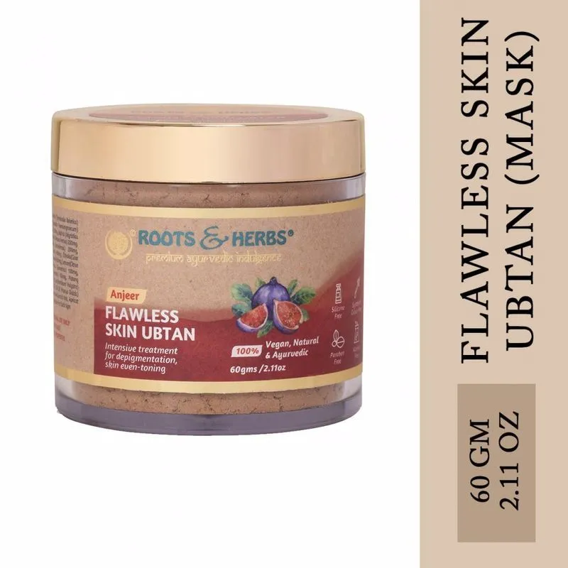 Roots & Herbs Anjeer Flawless Skin Face Ubtan