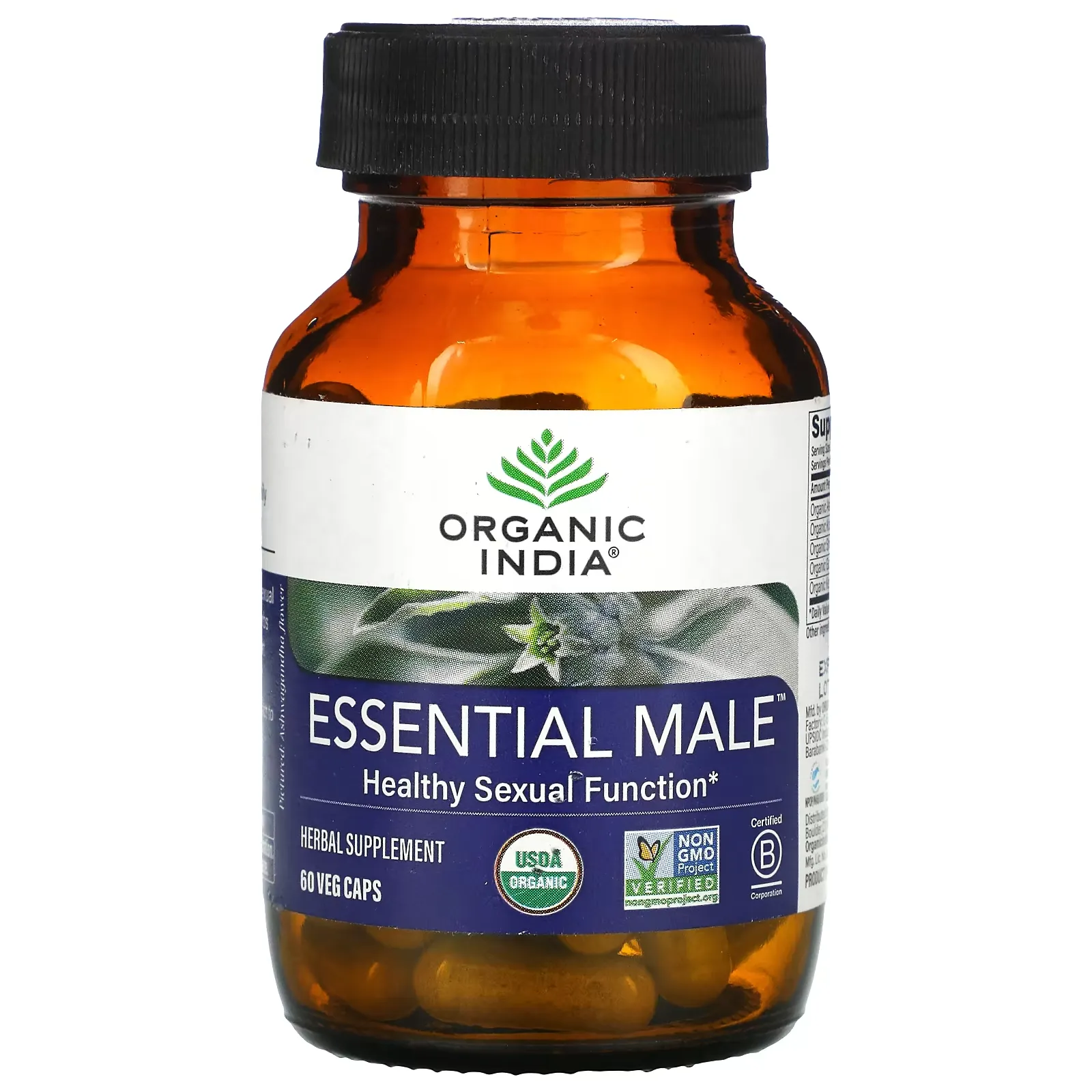 Essential Male, Healthy Sexual Function, 60 Veg Caps