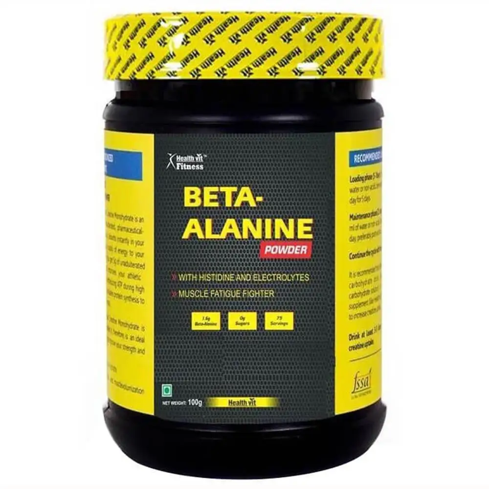 Healthvit Fitness Beta Alanine Powder,  Fruit Punch  0.44 lb