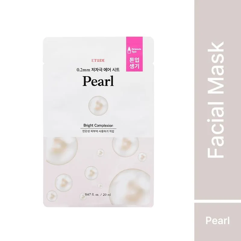 ETUDE HOUSE 0.2 Air Mask Pearl Sheet Mask