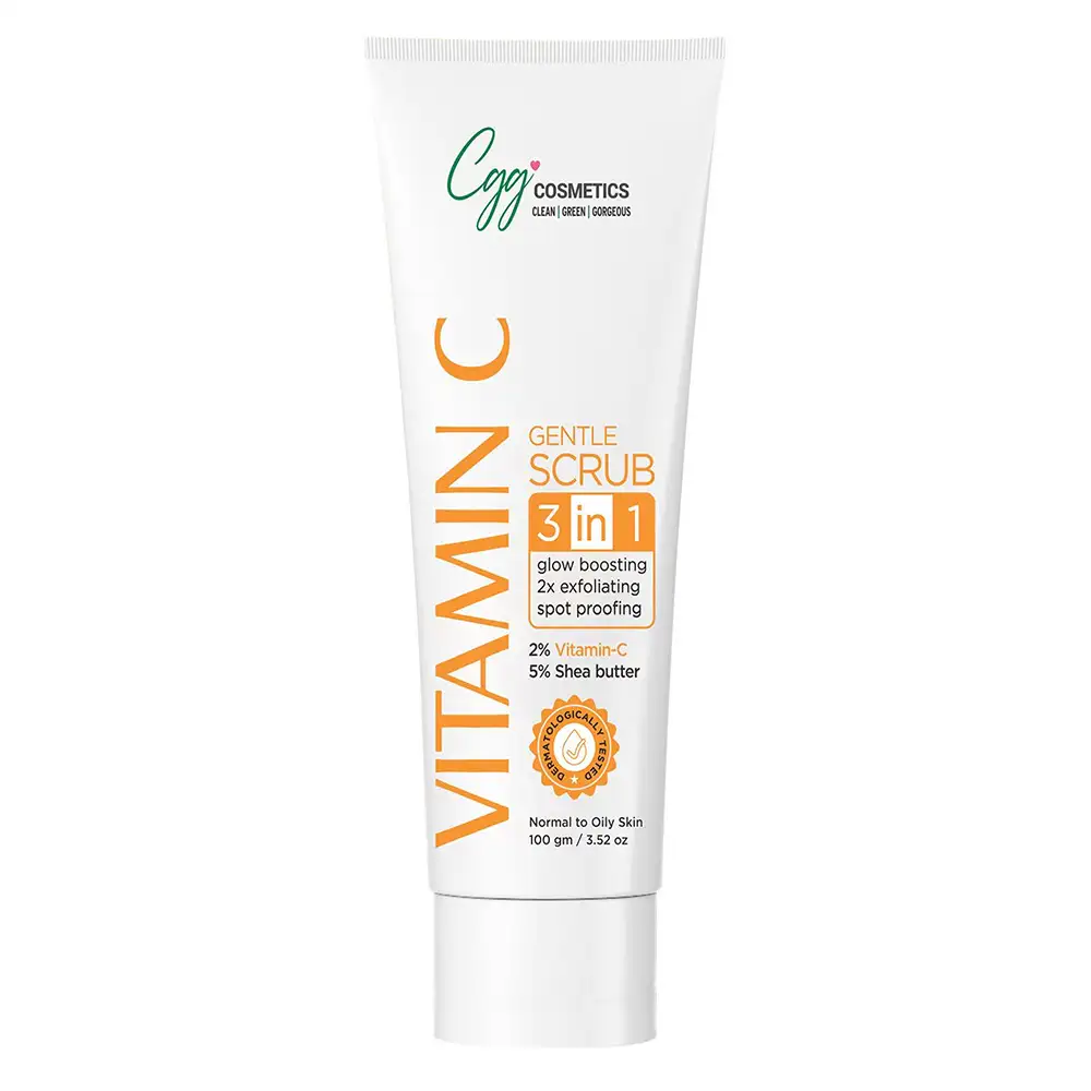 CGG Cosmetics Vitamin C Gentle Scrub,  200 g  Normal to Oily Skin