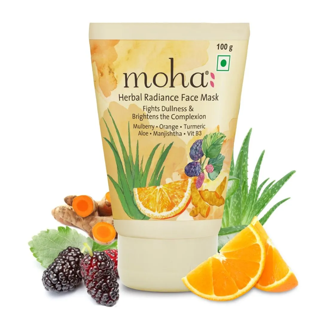 Moha Herbal Radiance Face Mask For Brightness