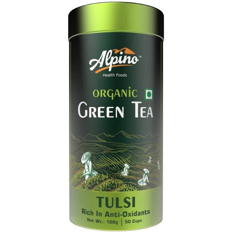 Alpino Certified Organic Tulsi Green Tea