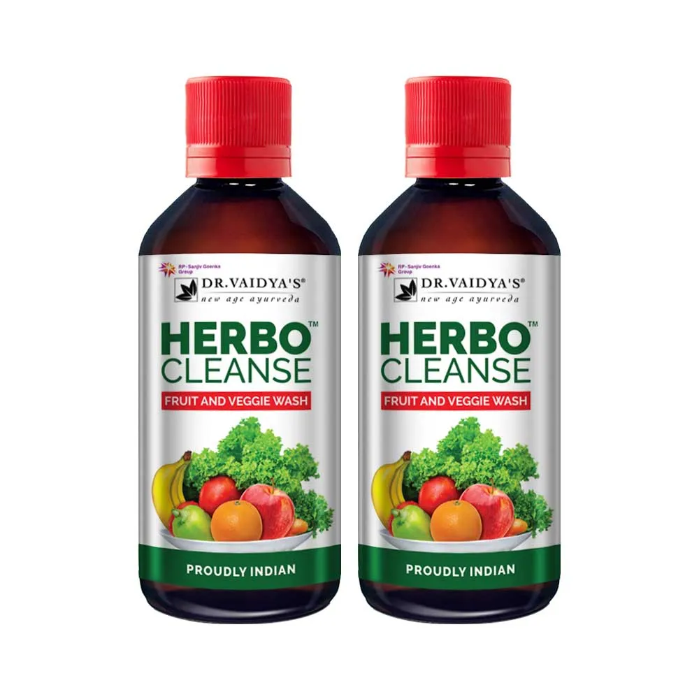 Dr. Vaidya's HerboCleanse Fruit and Veggie Wash Pack of 2