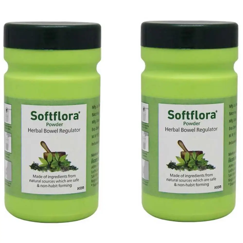 Softflora Bowel Regulator Powder (Pack of 2),  100 g