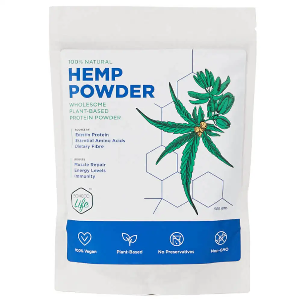 BOHECO Life Hemp Powder,  500 g  Unflavoured