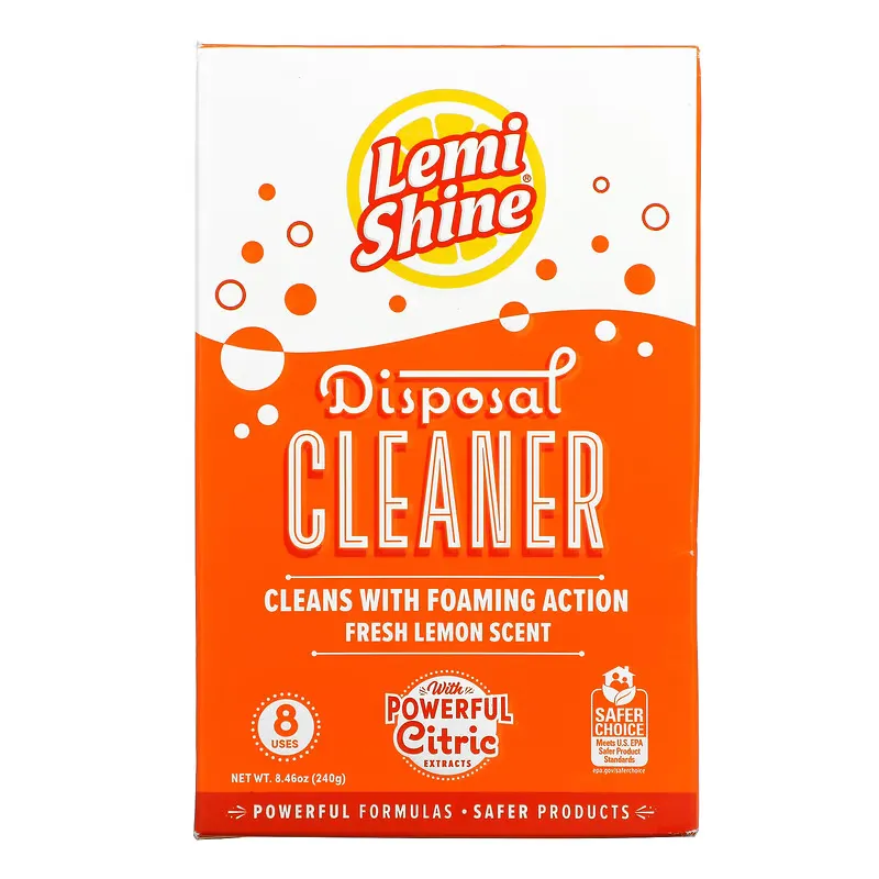 Disposal Cleaner, Fresh Lemon, 8.46 oz (240 g)