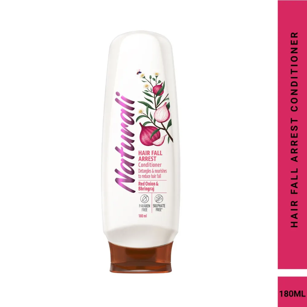 Naturali Hairfall Arrest Conditioner With Red Onion & Bhringraj For Hair Fall Control