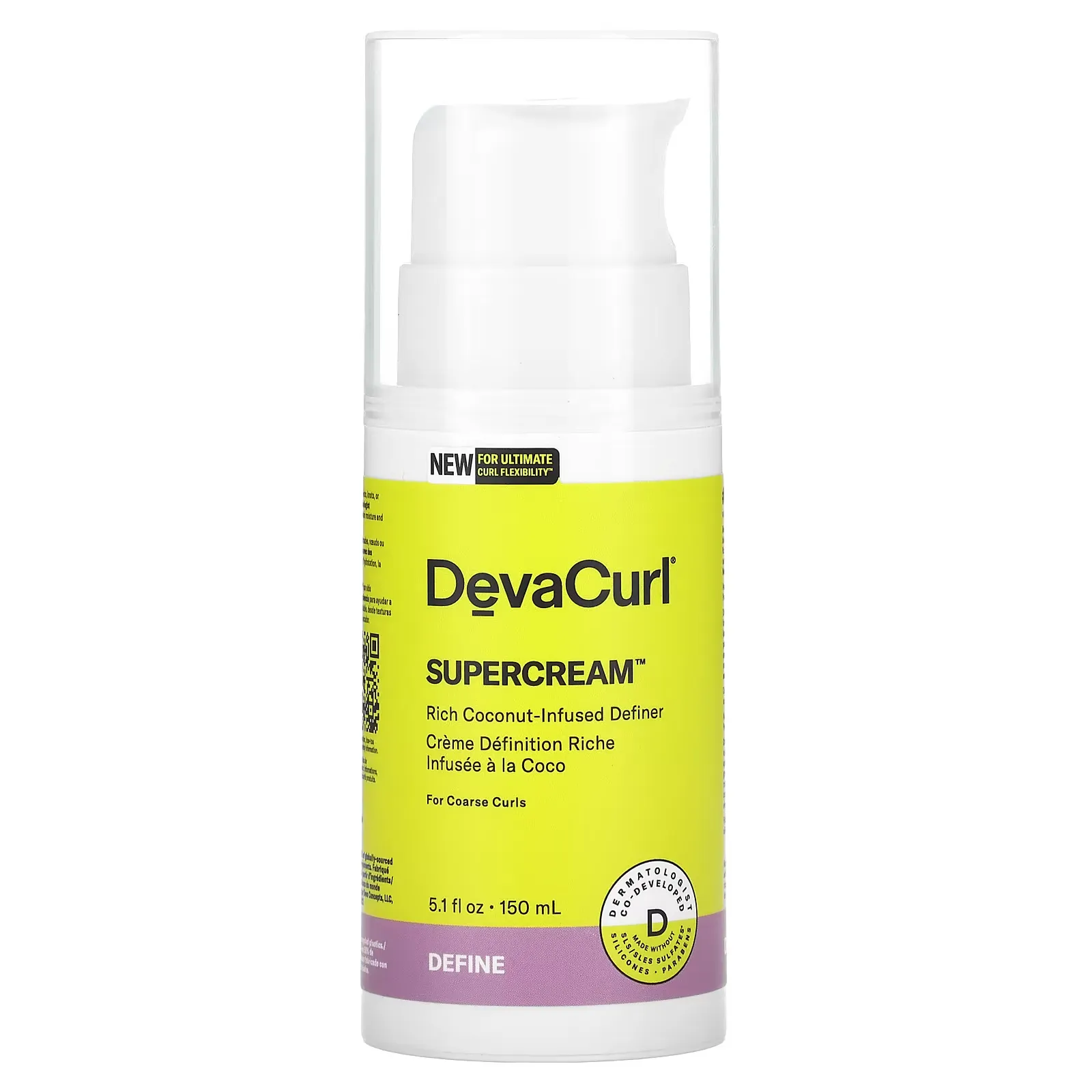 Supercream, Rich Coconut- Infused Definer, 5.1 fl oz (150 ml)