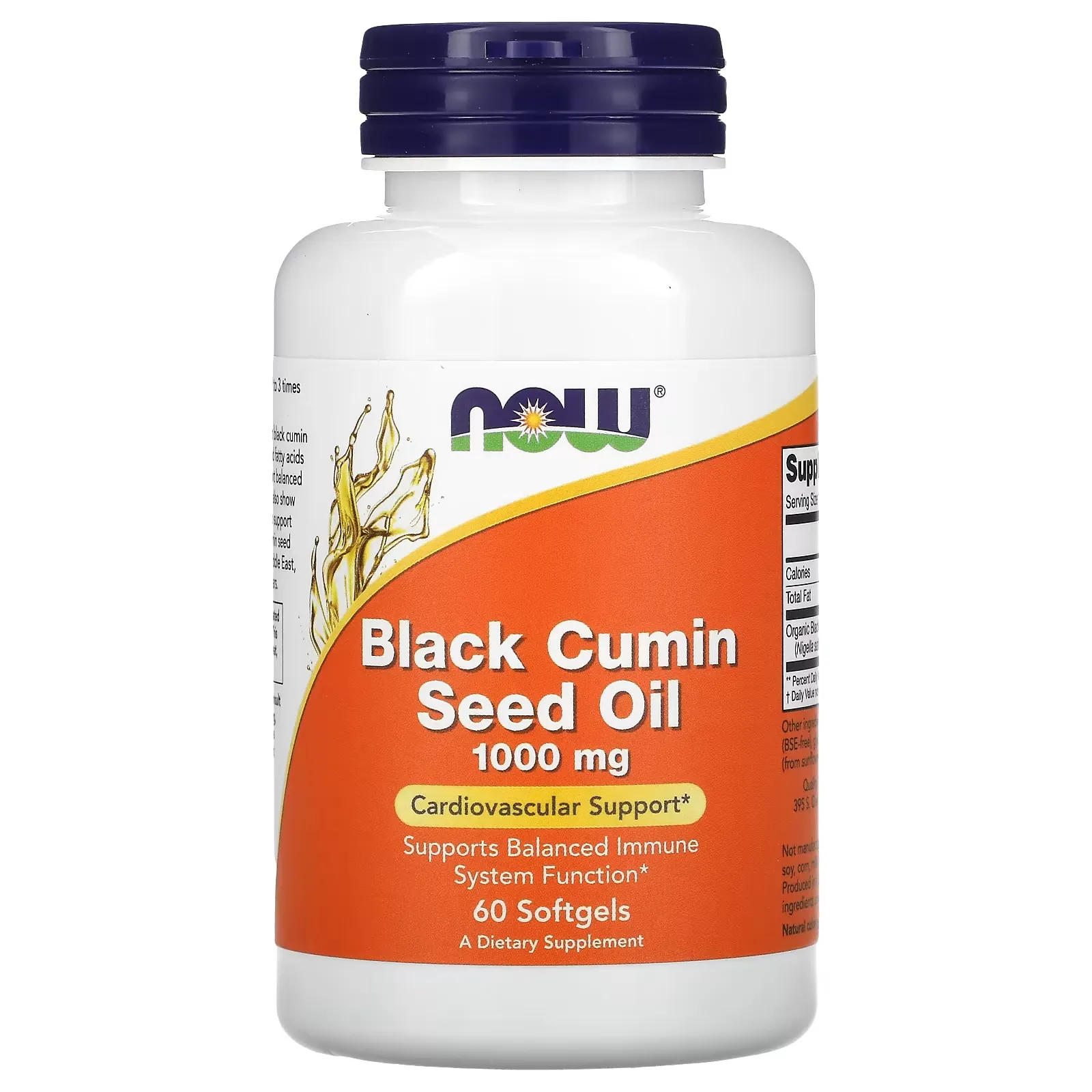 Black Cumin Seed Oil, 1,000 mg, 60 Softgels