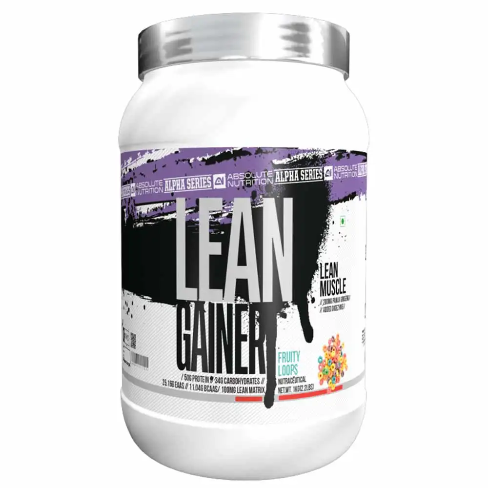 Absolute Nutrition Alpha Lean Gainer,  2.2 lb  Fruity Loops