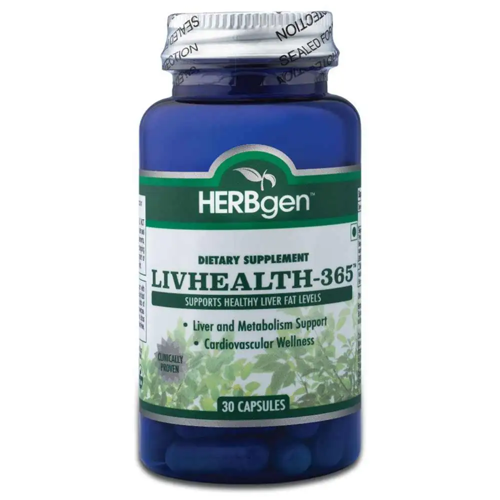 Herbgen Livhealth-365,  30 capsules