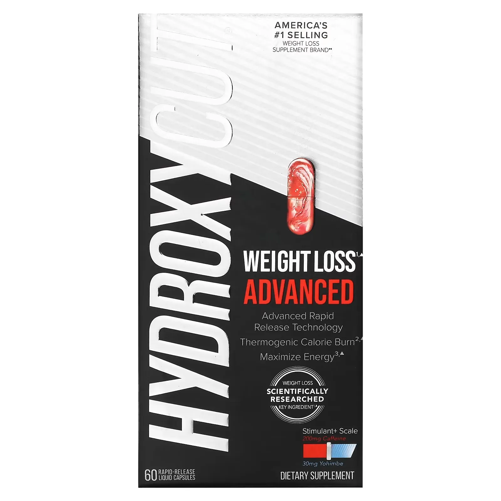 Weight Loss Advanced, 60 Rapid-Release Liquid Capsules