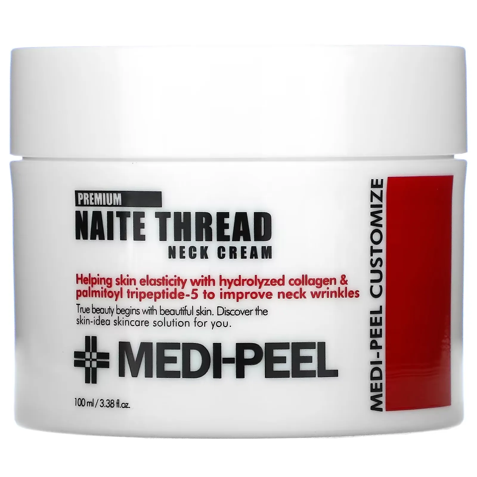 Premium Naite Thread Neck Cream, 3.38 fl oz (100 ml)