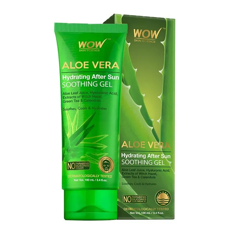 WOW Skin Science Aloe Vera Hydrating After Sun Soothing Gel